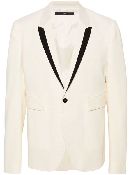 Sapio Blazer Con Botones - Blanco 