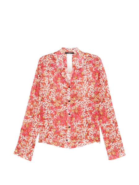  Sapio Camisa Con Estampado Floral - Rojo 