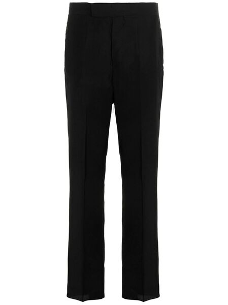  Sapio Pantalones Rectos Con Pinzas - Negro 