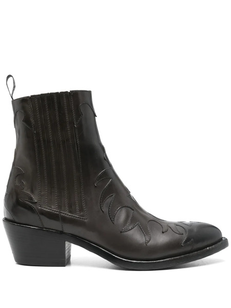  Sartore Botas De Cuero - Marrón 
