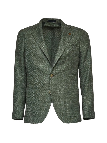  Sartorio Napoli Blazer Con Botones - Verde 