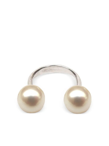  Saskia Diez Anillo Con Perla - Plateado 