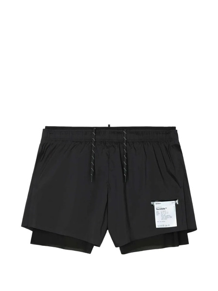  Satisfy Bermudas Techsilk - Negro 