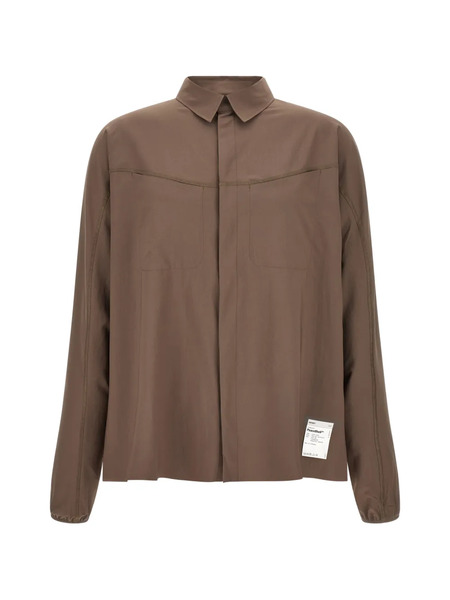  Satisfy Camisa Peaceshell™ River - Marrón 
