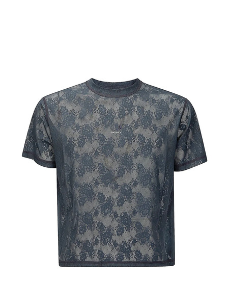  Satisfy Camiseta Con Encaje - Azul 