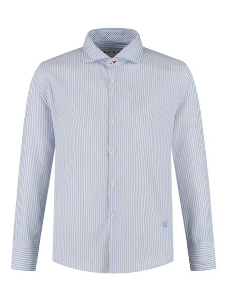  Scapa Camisa A Rayas - Azul 