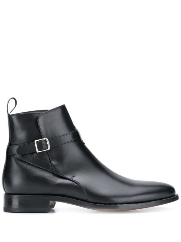  Scarosso Botines Con Hebilla - Negro 