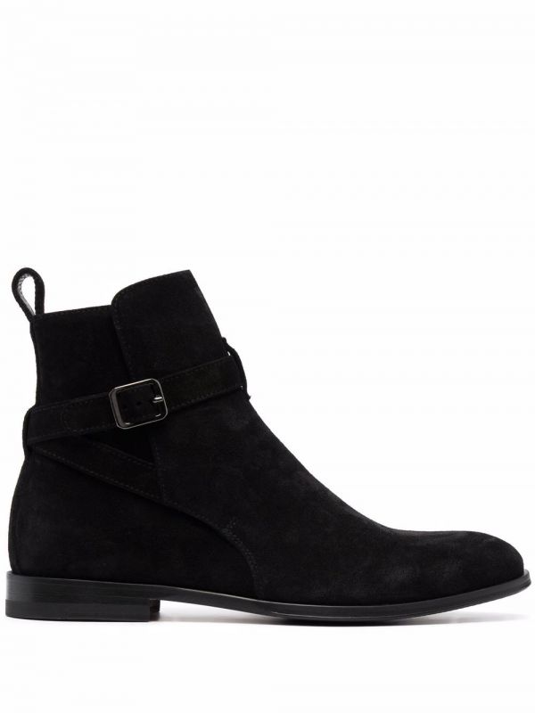  Scarosso Botines Lara Con Hebillas - Negro 