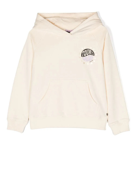  Scotch & Soda Sudadera Con Capucha Y Eslogan - Neutro 