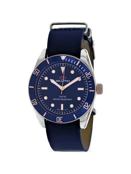  Seapro Reloj Revival De 42 Mm - Azul 