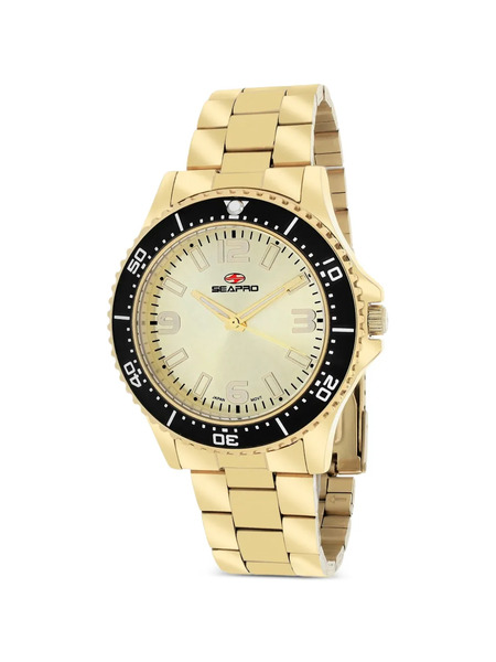  Seapro Reloj Tideway Con Bisel Giratorio De 40 Mm - Dorado 