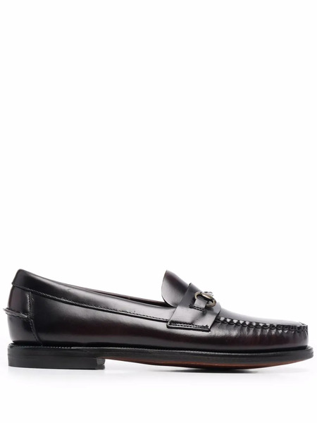  Sebago Mocasines Con Detalle De Bocado - Rojo 