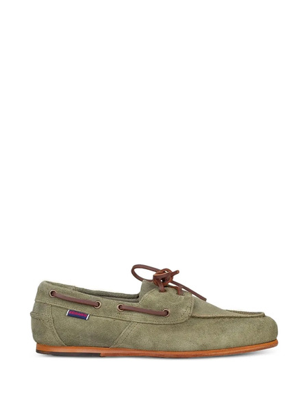  Sebago Mocasines Owen Con Cordones - Verde 