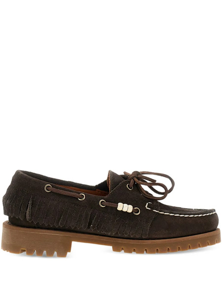  Sebago Zapatos Náuticos Con Flecos - Marrón 