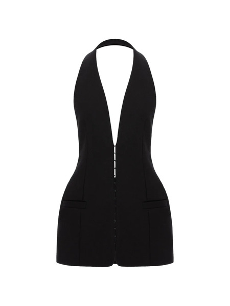  Seen Users Chaleco The Social Skin Con Cuello Halter - Negro 