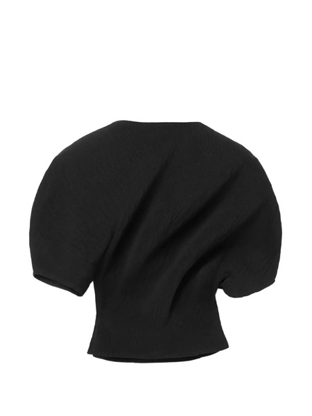  Séfr Blusa Naomi Drapeada - Negro 