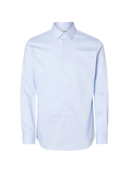  Selected Camisa Con Botones - Azul 