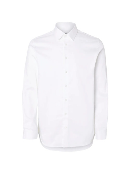  Selected Camisa Con Botones - Blanco 
