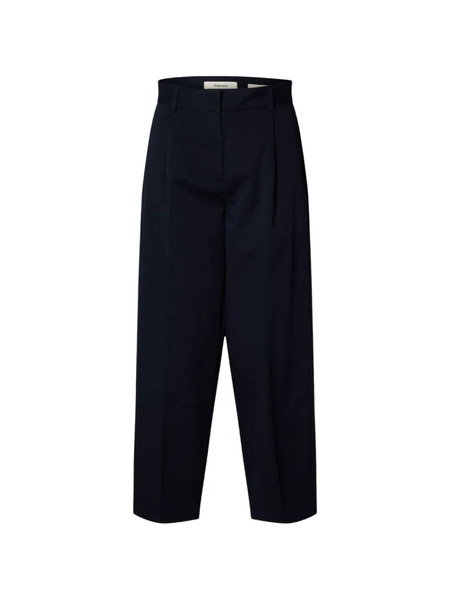  Selected Pantalones Plisados - Azul 
