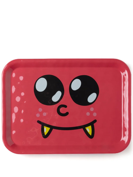  Seletti Bandeja Monsters Baby Gregorio Rectangular - Rojo 