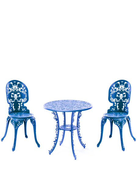  Seletti Conjunto De Jardín Industry Collection De Aluminio - Azul 