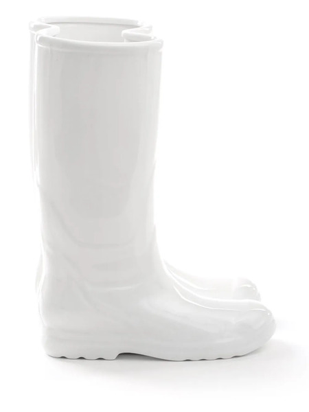  Seletti Jarrón Memorabilia My Rainboots - Blanco 
