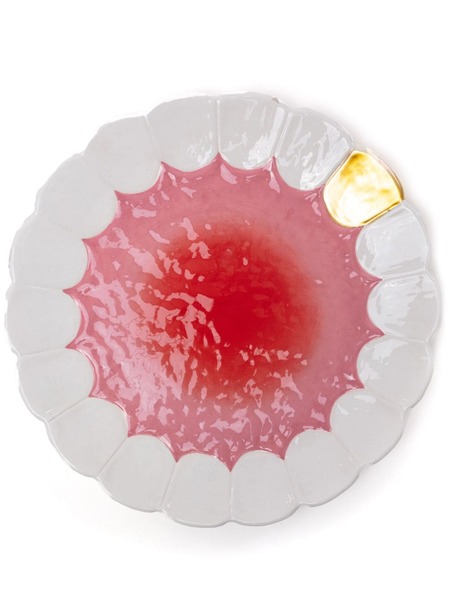 Seletti Plato Mouth Full Blow De 35cm - Blanco 