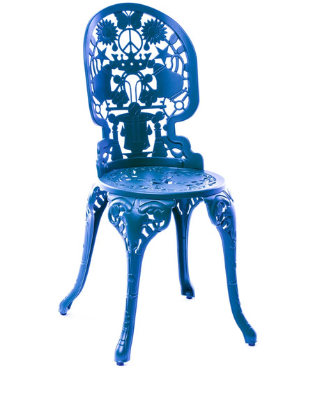  Seletti Silla Industry Collection De Aluminio - Azul 