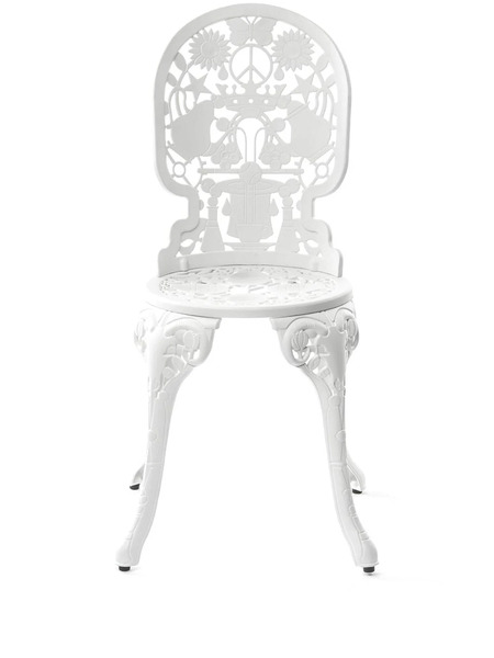  Seletti Silla Industry Collection De Aluminio - Blanco 