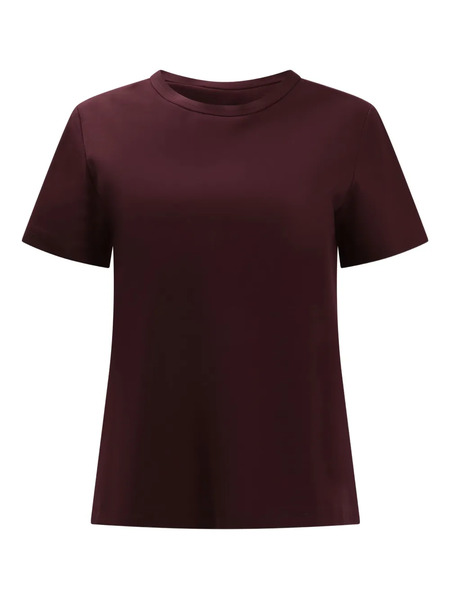  Semper Camiseta Con Cuello Redondo - Rojo 