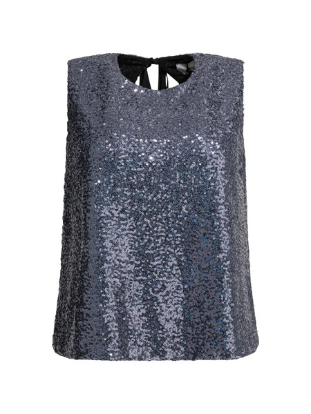  Semper Top Con Detalle De Lazo - Gris 