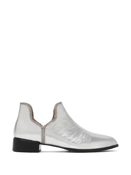  Senso Botas De Cuero - Plateado 