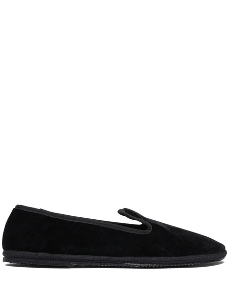  Sentier Mocasines De Terciopelo - Negro 