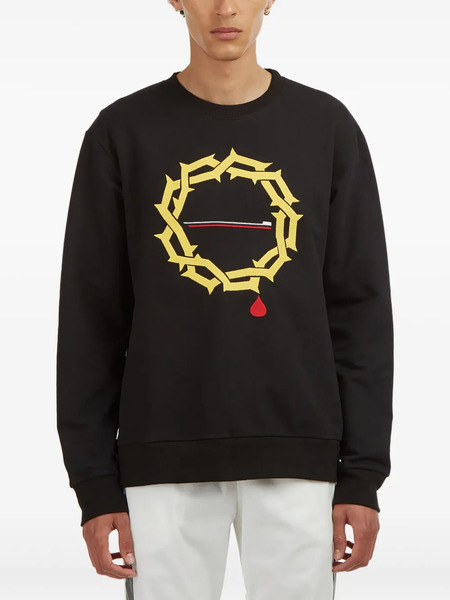  Serapis Sudadera Con Estampado Gráfico - Negro 