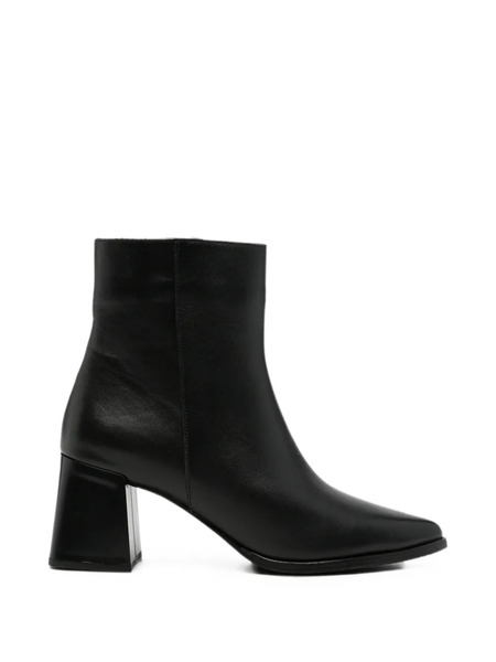  Sergio Moretti Firenze Pointed-toe Zip-fastening Boots - Negro 