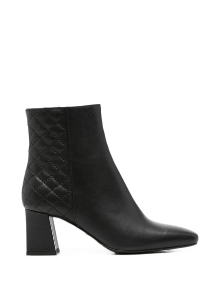 Sergio Moretti Firenze Quilted Ankle Boots - Negro 