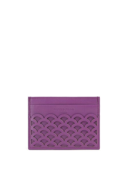  Sergio Rossi Tarjetero Mermaid - Morado 