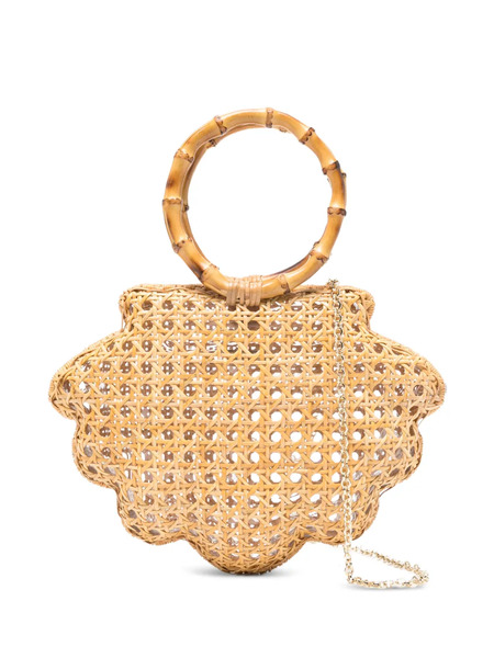  Serpui Bolso Shopper Ethan Shell Festoneado - Neutro 