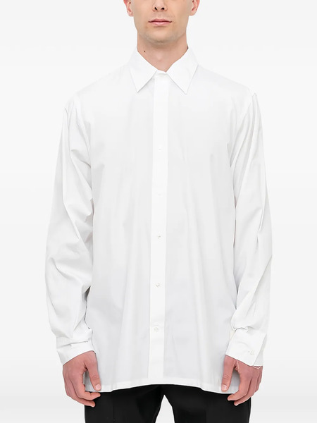  Setchu Camisa De Algodón Con Botones - Blanco 