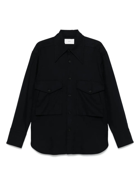  Setchu Camisa De Manga Larga - Azul 
