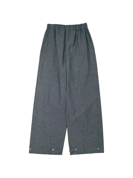  Setchu Pantalones Con Cinturilla Elástica - Azul 