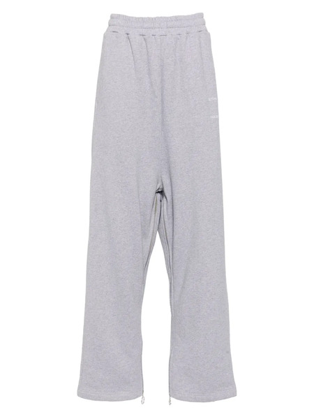  Setchu Pantalones Con Logo Bordado - Gris 