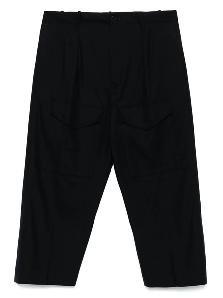  Setchu Pantalones Estilo Capri - Azul 