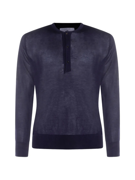  Seven Gauge Jersey Con Botones - Azul 