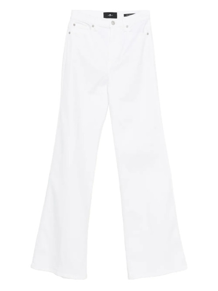  Seven Vaqueros Dojo Con Etiqueta Del Logo - Blanco 