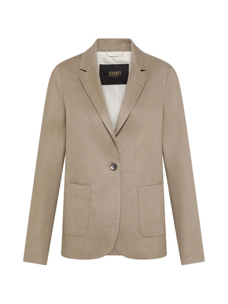 Seventy Blazer Con Botones - Neutro 