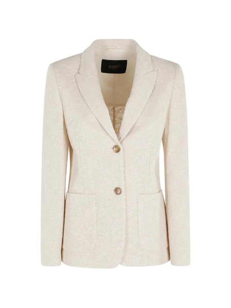  Seventy Blazer Con Botones - Neutro 