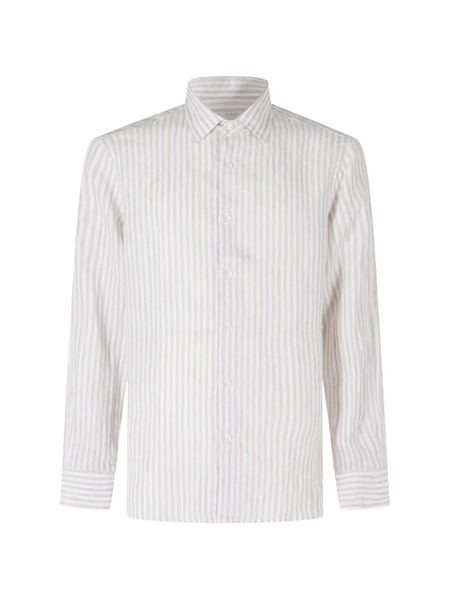  Seventy Camisa A Rayas - Blanco 