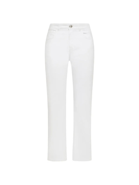  Seventy Five-pocket Straight-leg Jeans - Blanco 