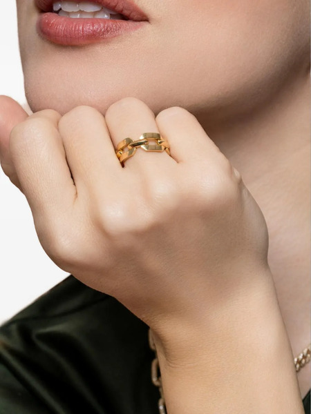  Shay Anillo De Eslabones - Dorado 